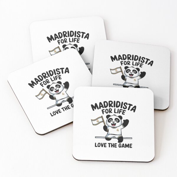Item preview, Madridista for Life Panda - Love the Game Real Madrid Design designed and sold by Elijah Beckham.
