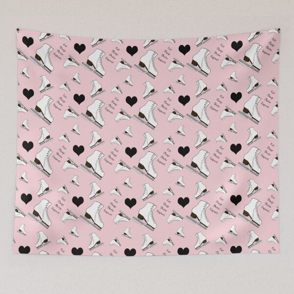 Item preview, Eat, Sleep, Skate Repeat-Pastel Pink designed and sold by PD-Skating.