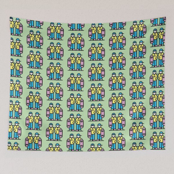 Item preview, Skaters with skateboards designed and sold by artnatago.