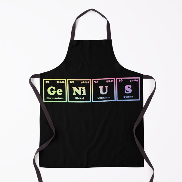 Item preview, Genius Periodic Table Element – Funny Nerd Chemical Science Humor designed and sold by ScienceCorner.