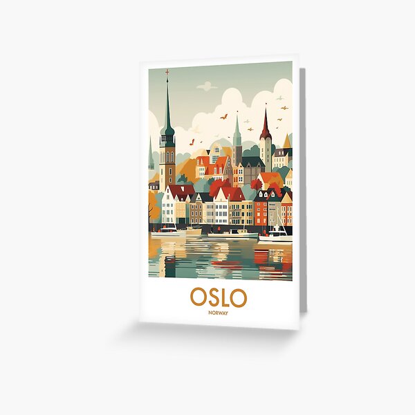 Item preview, OSLO designed and sold by MarkedArtPrints.