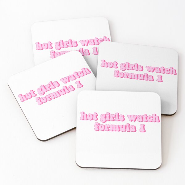 Item preview, Hot Girls Watch Formula 1 Pink Quote designed and sold by kellynicmac.