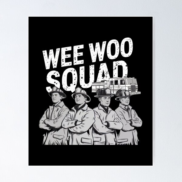 Item preview, Wee Woo Squad designed and sold by GRABAPSHOP.