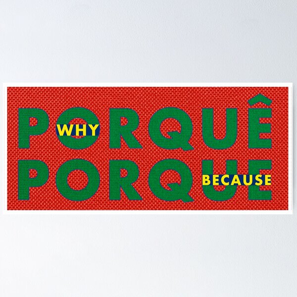 Item preview, Portugese Why Because designed and sold by DToneDef.