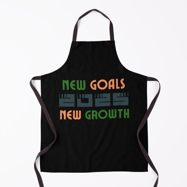 Item preview, 2025 New Goals New Growth - Inspiring Typography Art by Egyape designed and sold by egyape ⭐⭐⭐⭐⭐.