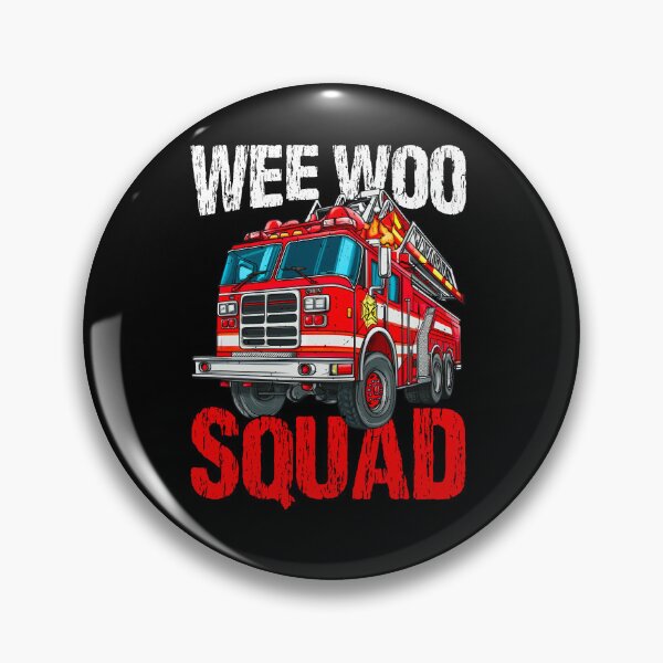 Item preview, WEE WOO SQUAD, funny gifts for firemans  designed and sold by FelkMariShop.