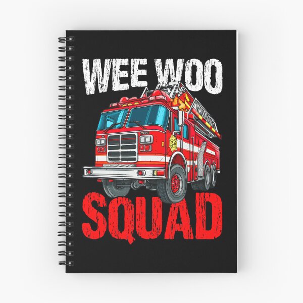 Item preview, WEE WOO SQUAD, funny gifts for firemans  designed and sold by FelkMariShop.