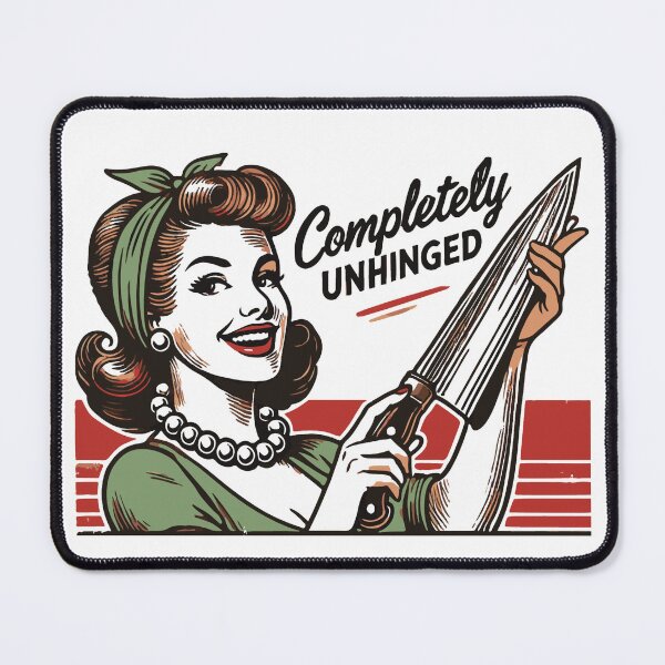 Item preview, Sarcastic vintage housewife, best gift for people with a sarcastic sense of humor designed and sold by FelkMariShop.