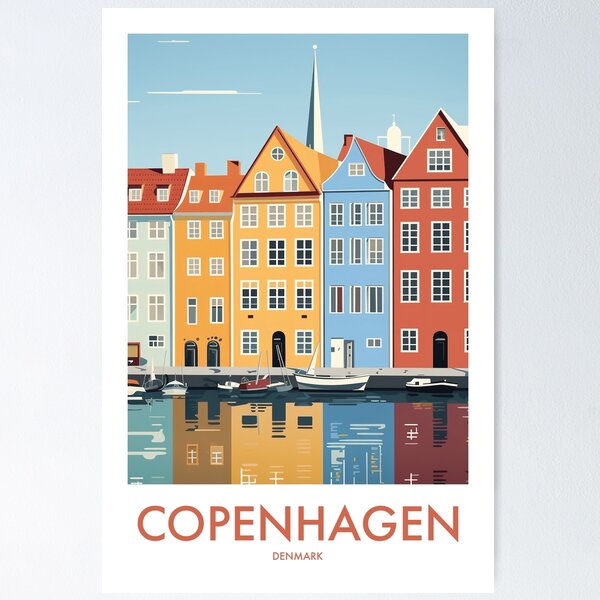 Item preview, COPENHAGEN designed and sold by MarkedArtPrints.