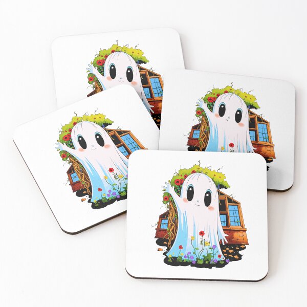 Item preview, Friendly Ghost in the Garden designed and sold by irynaartbyim.