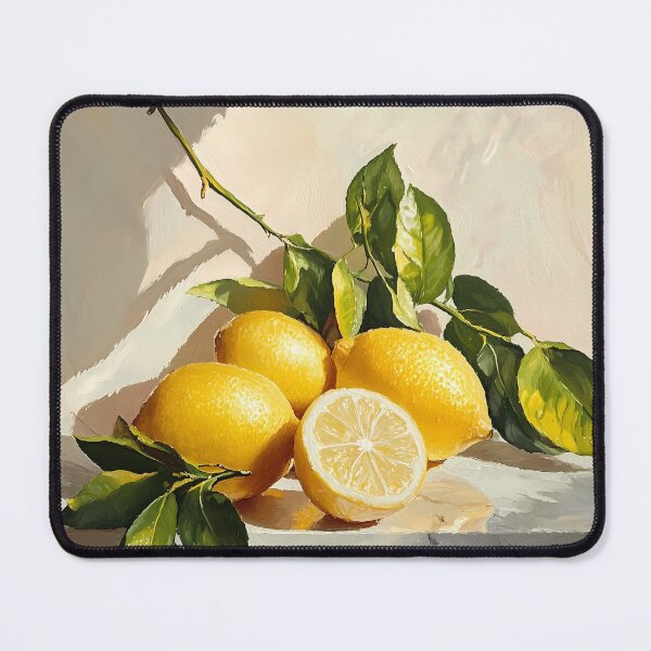 Artikelvorschau, Sleek Citrus: Moderner Zitronen-Kunstdruck entworfen und verkauft von north-sky.
