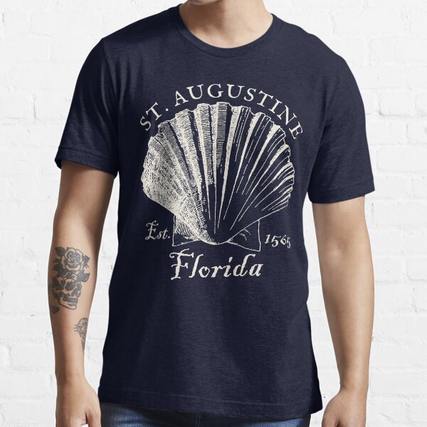 Item preview, Vintage-Style St. Augustine Florida Shell - Sand designed and sold by SurfingLocales.