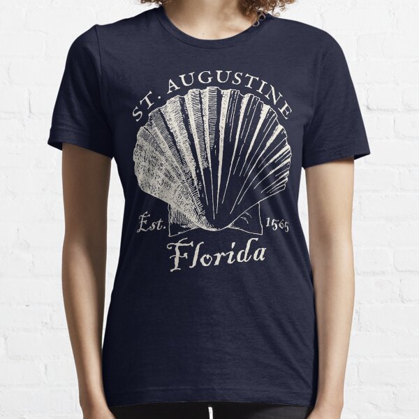 Item preview, Vintage-Style St. Augustine Florida Shell - Sand designed and sold by SurfingLocales.