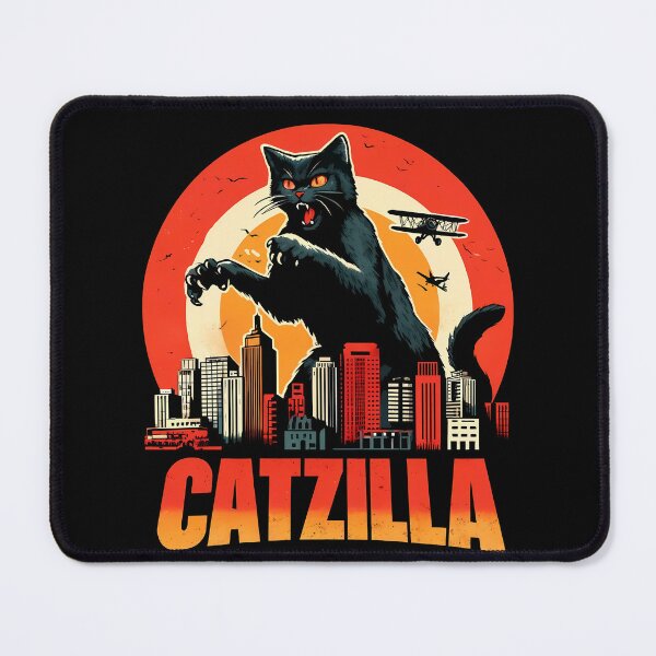 Item preview, Catzilla funny gifts for catzilla fun designed and sold by FelkMariShop.