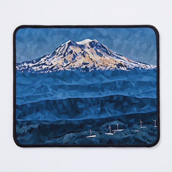 Artikelvorschau, Mt. Rainier Windpark (Poly Art) entworfen und verkauft von flyscenicair.