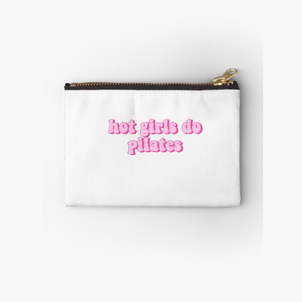Item preview, Hot Girls Do Pilates Pink Quote designed and sold by kellynicmac.