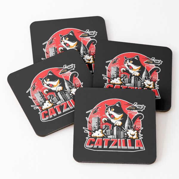 Item preview, Catzilla funny gift for cat lover  designed and sold by FelkMariShop.