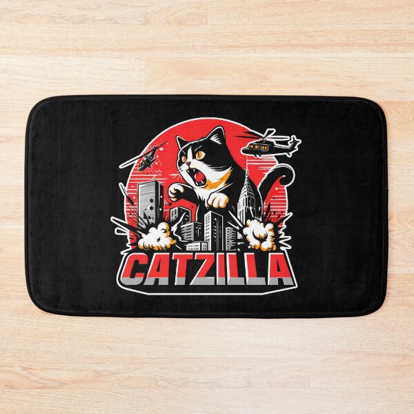 Item preview, Catzilla funny gift for cat lover  designed and sold by FelkMariShop.