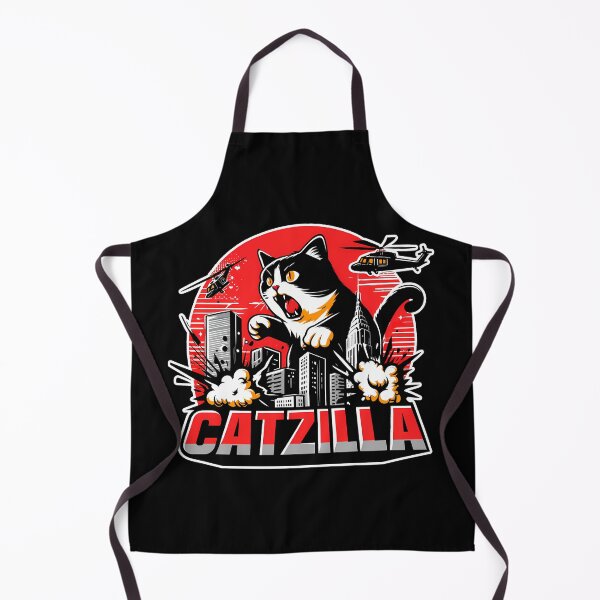 Item preview, Catzilla funny gift for cat lover designed and sold by FelkMariShop.