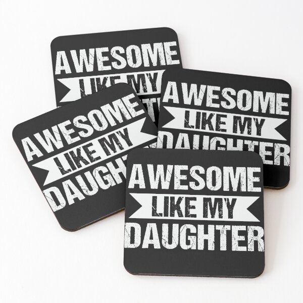 Item preview, Awesome like my daughter, gift for everyone who loves their daughters designed and sold by FelkMariShop.