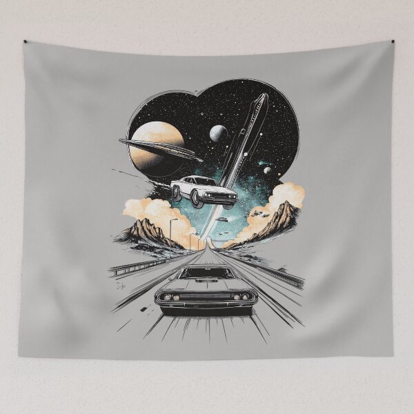 Item preview, Cosmic Road Trip designed and sold by NomadicDreamer.