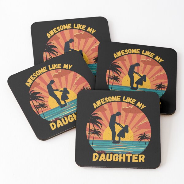 Item preview, Awesome like my daughter, gift for everyone who loves their daughters designed and sold by FelkMariShop.