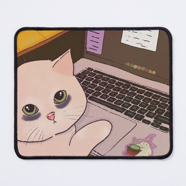 Item preview, Cat studying designed and sold by atalitas.