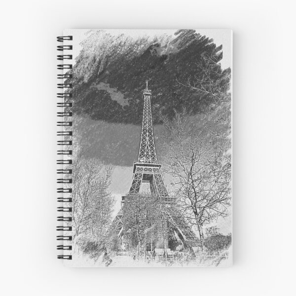 Item preview, Paris and the Eiffel toner  designed and sold by ArtisticSVibes.