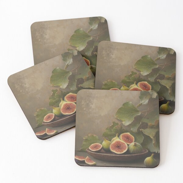 Item preview, Earthy Delight: Rustic Fig Still Life Art Print  designed and sold by north-sky.