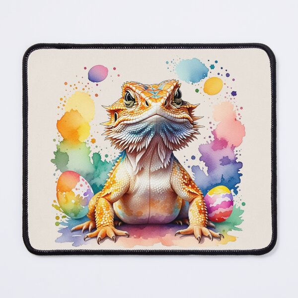 Item preview, Bearded Dragon Easter Holi Art designed and sold by aylastyle.