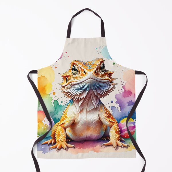 Item preview, Bearded Dragon Easter Holi Art designed and sold by aylastyle.