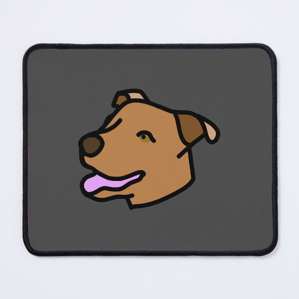 Item preview, Brown mutt dog pop-art designed and sold by WhackoDesigns.