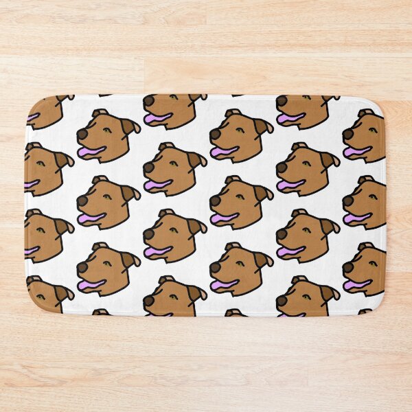 Item preview, Brown mutt dog pop-art designed and sold by WhackoDesigns.