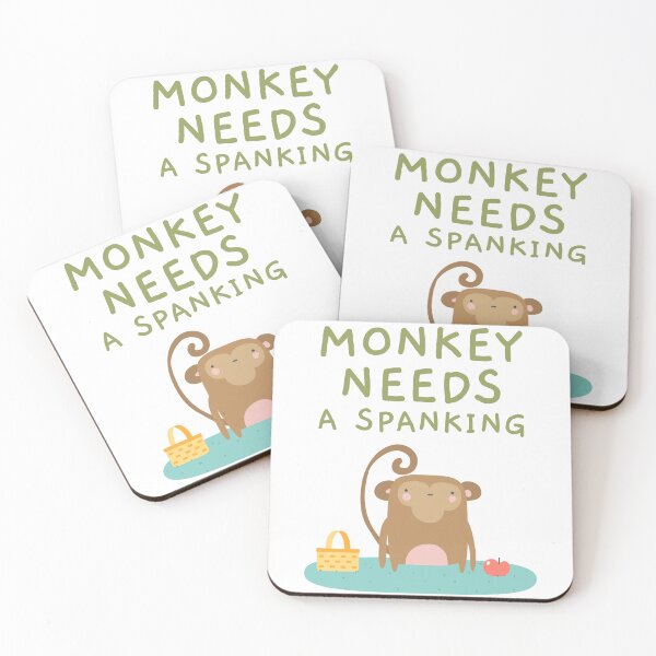 Item preview, Spank the monkey designed and sold by dgutpro87.