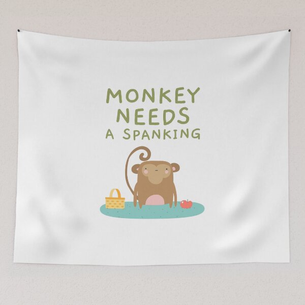 Item preview, Spank the monkey designed and sold by dgutpro87.