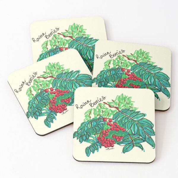Item preview, Rowan Berries designed and sold by Dianna Hardy Art.