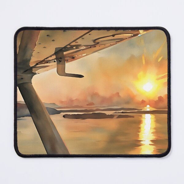 Item preview, San Juan Sunset (Watercolor) designed and sold by flyscenicair.