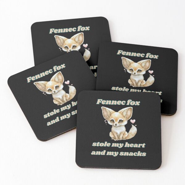 Item preview, Fennec fox stole my heart, and my snacks funny gift for fennec fox lover designed and sold by FelkMariShop.