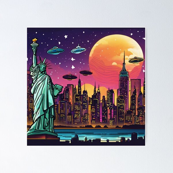 Item preview, UFO NEW YORK designed and sold by Catfighter.