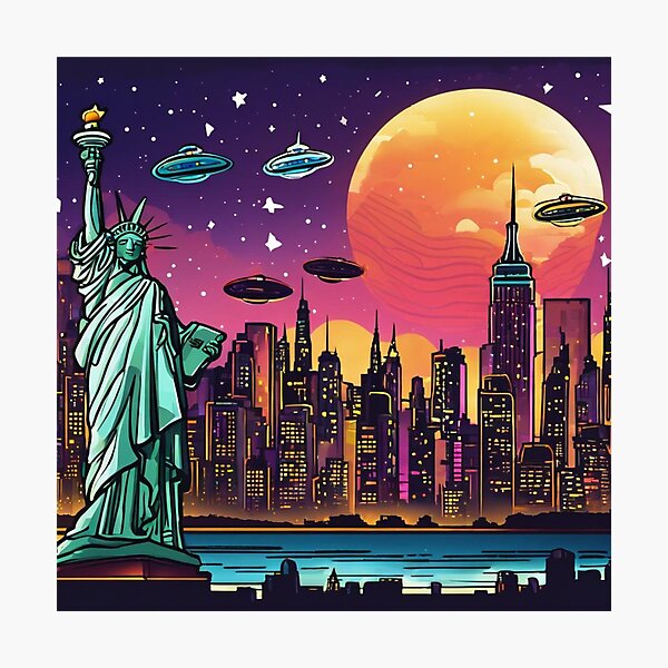 Item preview, UFO NEW YORK designed and sold by Catfighter.