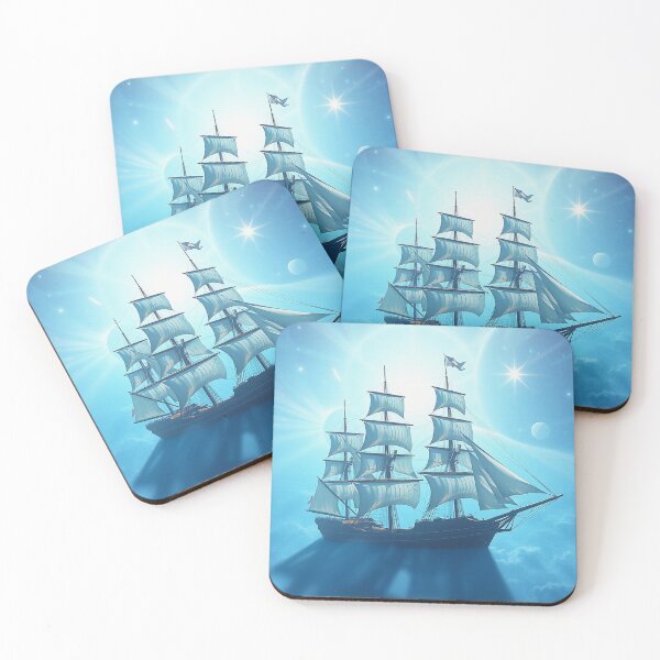 Item preview, Sailing Ship in the Clouds designed and sold by Skye Ryan-Evans.