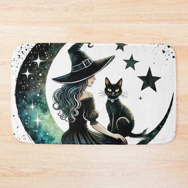 Item preview, The Witch And The Black Cat designed and sold by RubisLeaf.