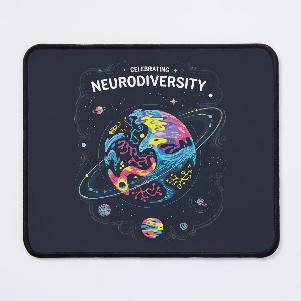Item preview, Cosmic Neurodivergent Mindscape Illustration designed and sold by TeeGrit.