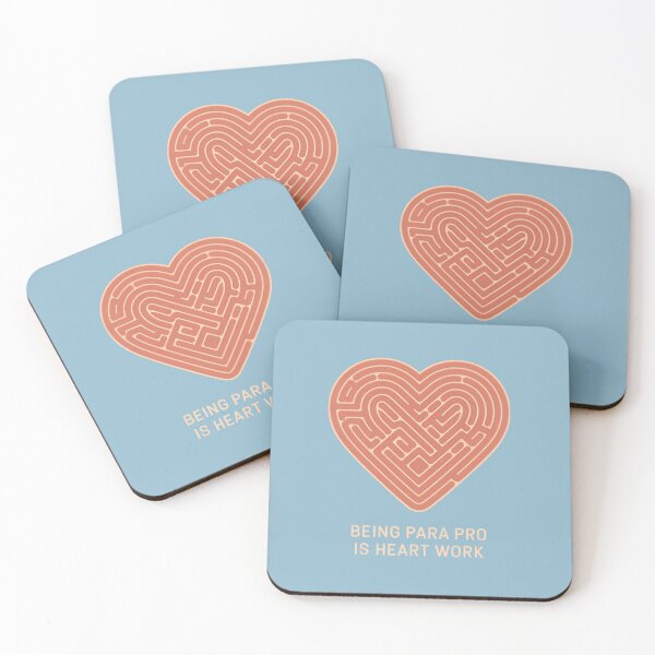 Item preview, Heart Labyrinth Design - Dedication of Para Pros designed and sold by TeeGrit.