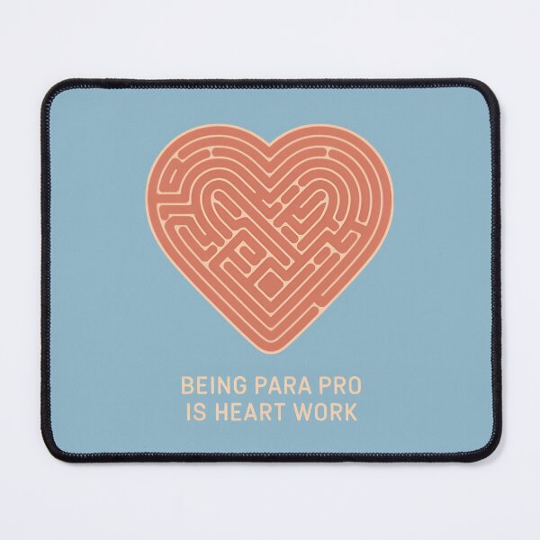 Item preview, Heart Labyrinth Design - Dedication of Para Pros designed and sold by TeeGrit.