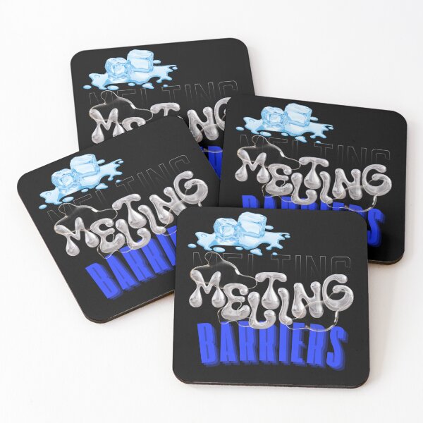 Item preview, Melting Barriers: Powerful Social Change Art Design designed and sold by Shabby Script Archive | Digital Designer .