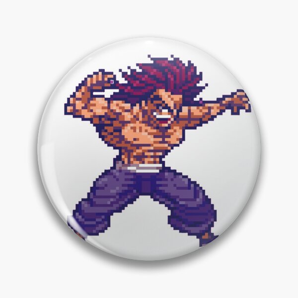 Item preview, Yujiro Hanma Pixel designed and sold by Sasuderuto.