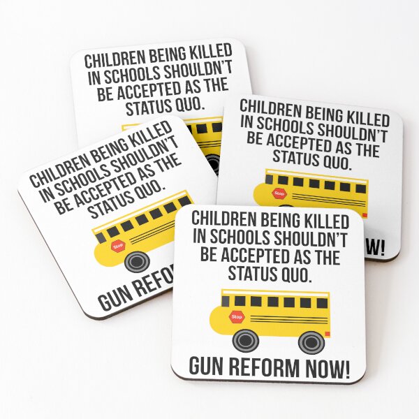Item preview, Children being killed in schools should not be the status quo.  designed and sold by Rachel the Artist .