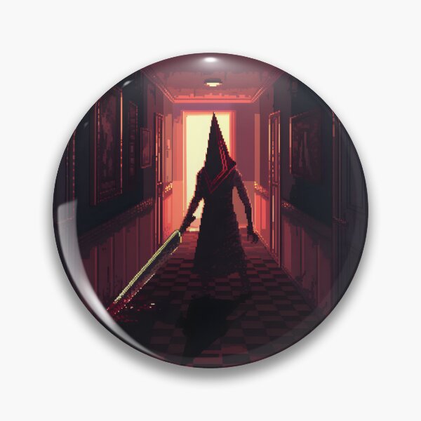 Item preview, Pyramid Head Pixel Art designed and sold by SchellStation.