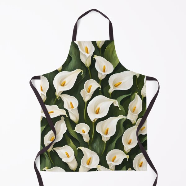 Item preview, Calla Lilies or White Water Lilies Floral Pattern designed and sold by Ciervo Primavera.
